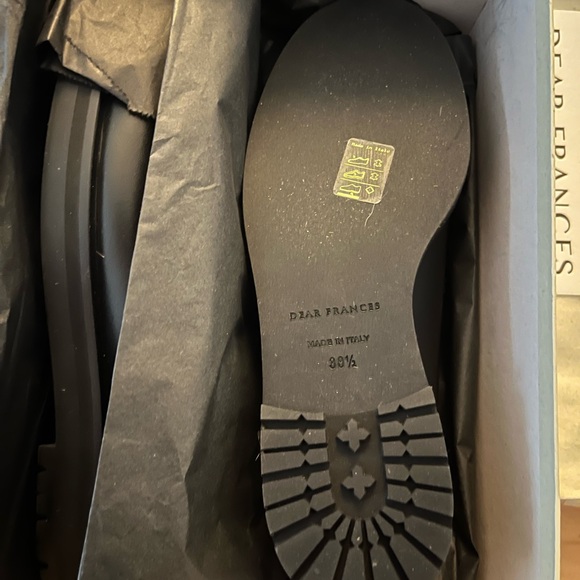 NWT Dear Frances Joss Loafer Black - Picture 3 of 5